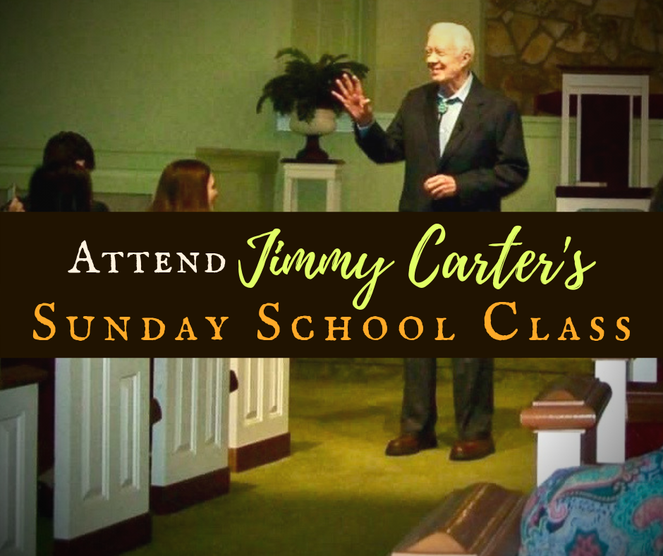 Jimmy Carter's Sunday School Class Featured