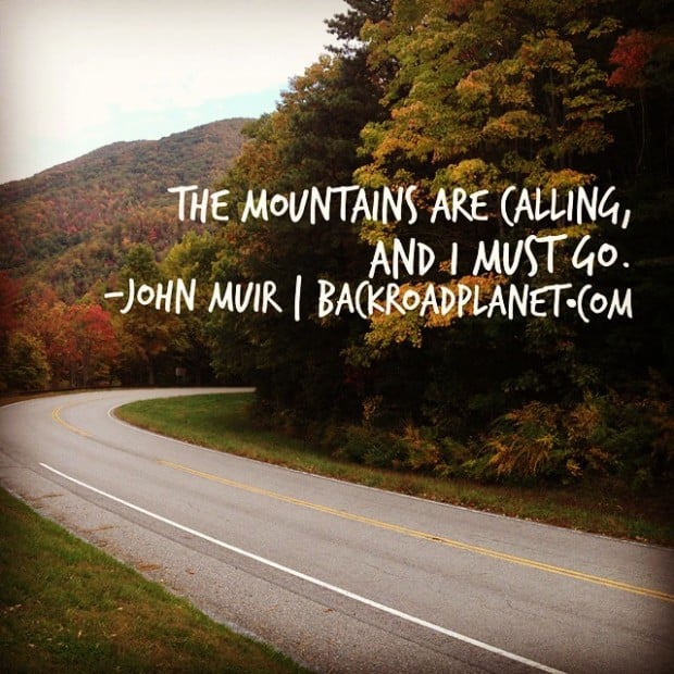 John Muir Mountains Calling Quote Meme