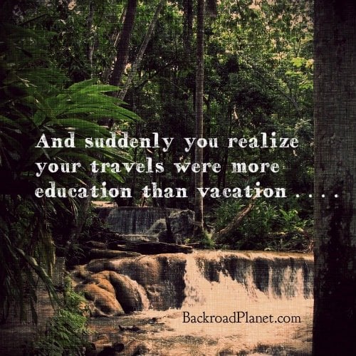 Travel Education Vacation Quote Meme