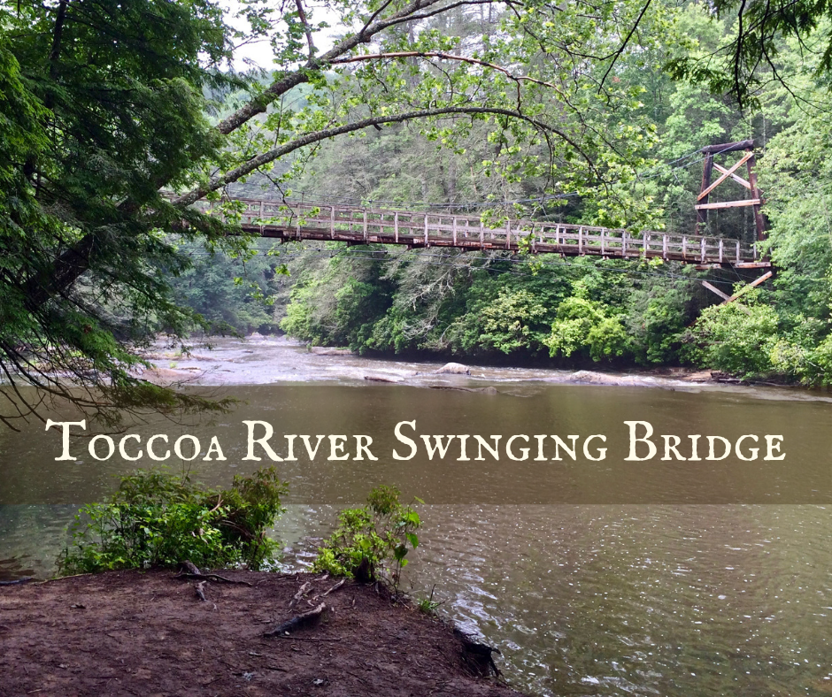 Toccoa River Swinging Bridge 1