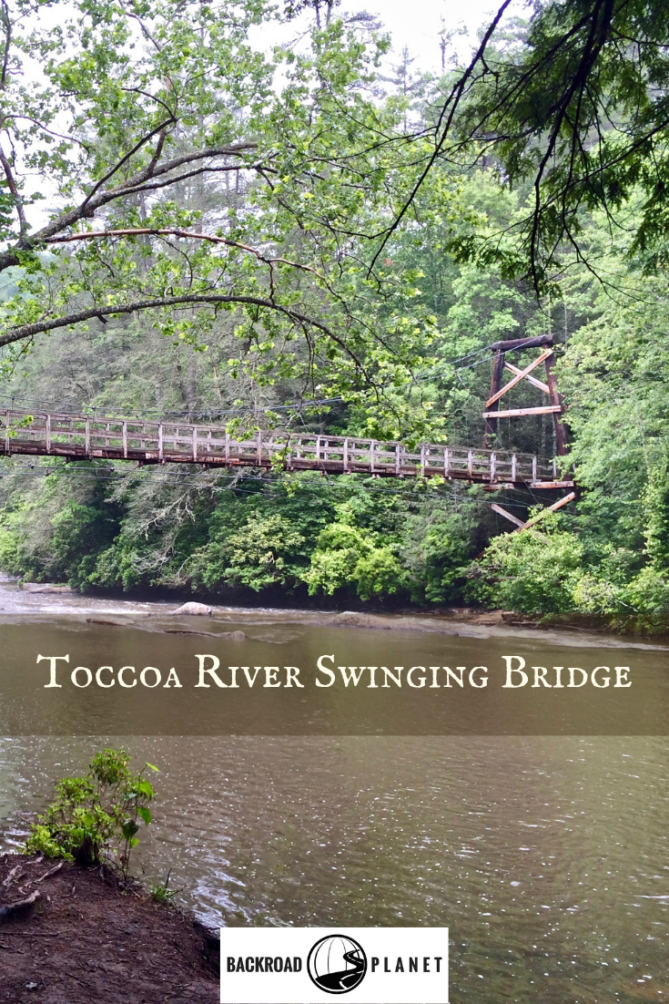 Toccoa River Swinging Bridge 2