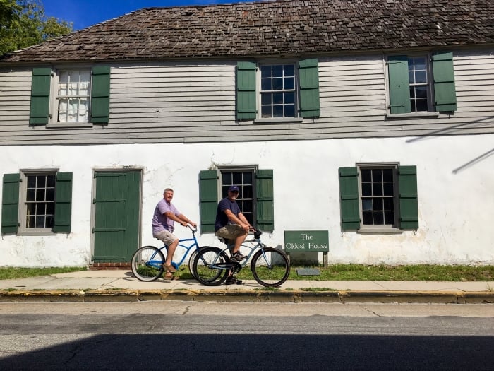 Bikes Oldest House St Augustine Florida