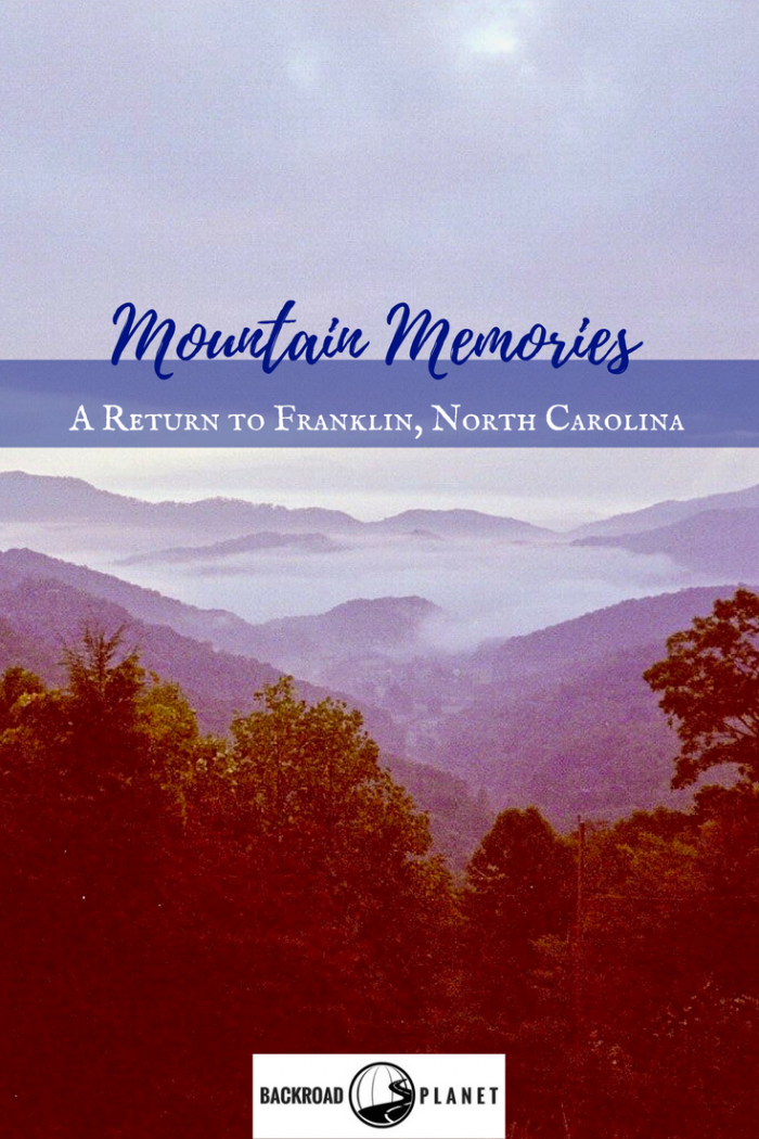The Smoky Mountains were the summer vacation destination of my youth. Photos and boyhood memories inspire me as I plan a return to Franklin, North Carolina.