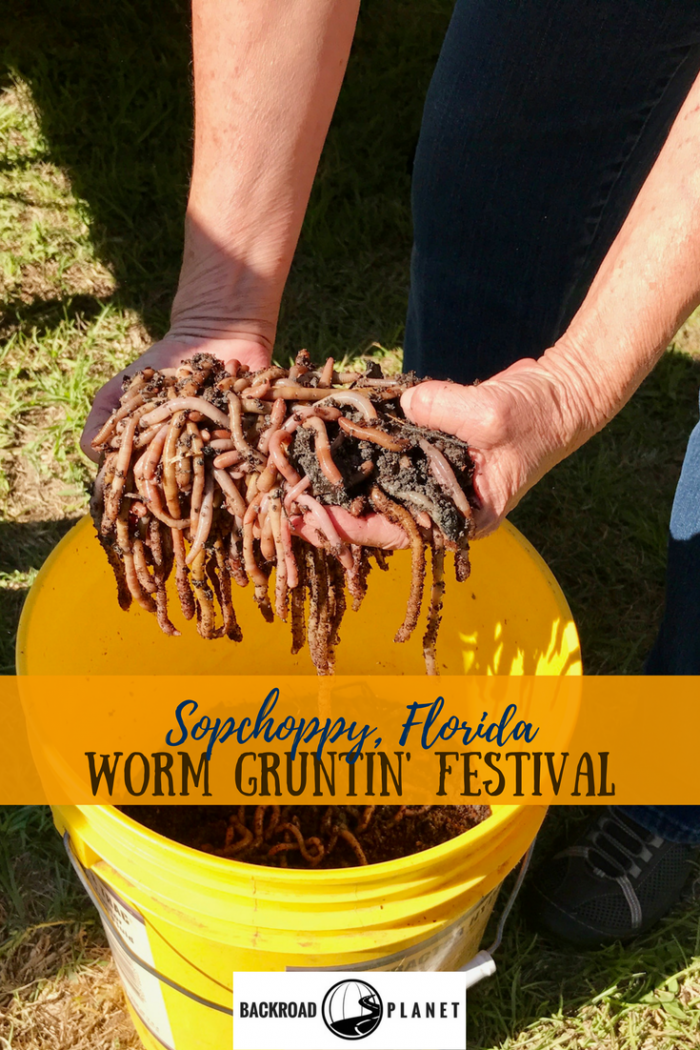 The Sopchoppy Worm Grunting Festival celebrates this rare art and unique slice of backwoods Florida culture annually on the second Saturday in April.