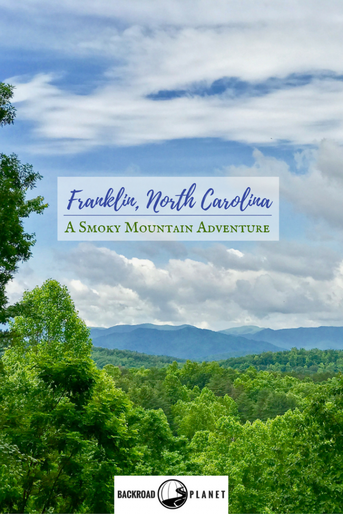 A Franklin, North Carolina, Smoky Mountain adventure takes us over the Little Tennessee River Greenway, along the Mountain Waters Byway, and up Pickens Nose!